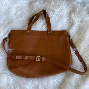 Feed leather work bag